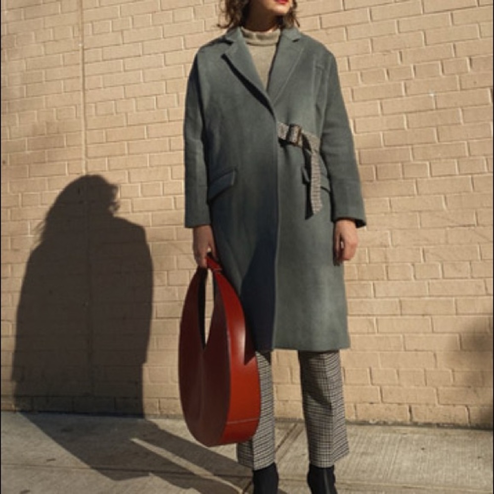 NWT Petite Studio Carmen Wool Coat XS